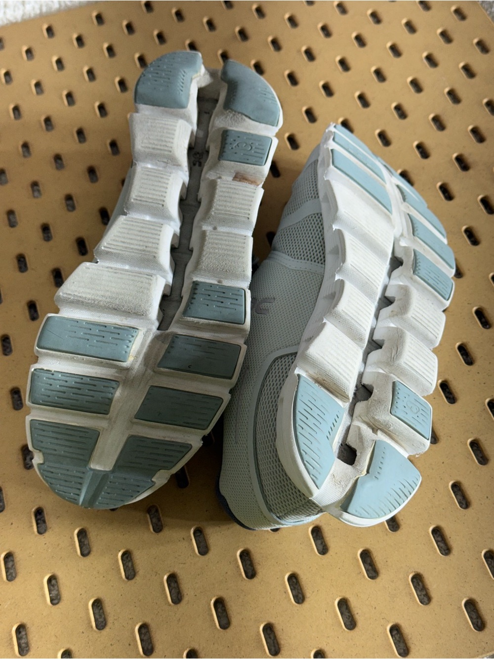 On Running Sneakers Women size 9 Cloud 5 Lightweight cobble Blue surf 59.98895 - Picture 6 of 8